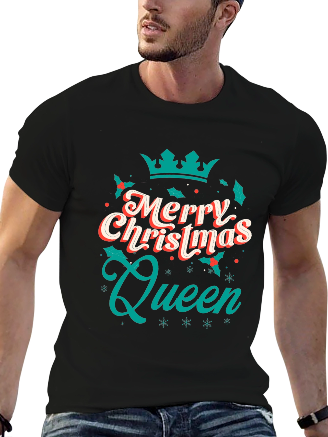 Merry Christmas Queen Graphic Tee