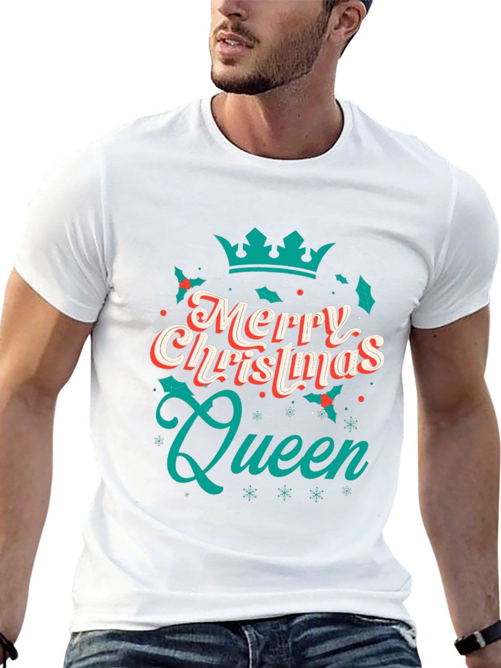 Merry Christmas Queen Graphic Tee