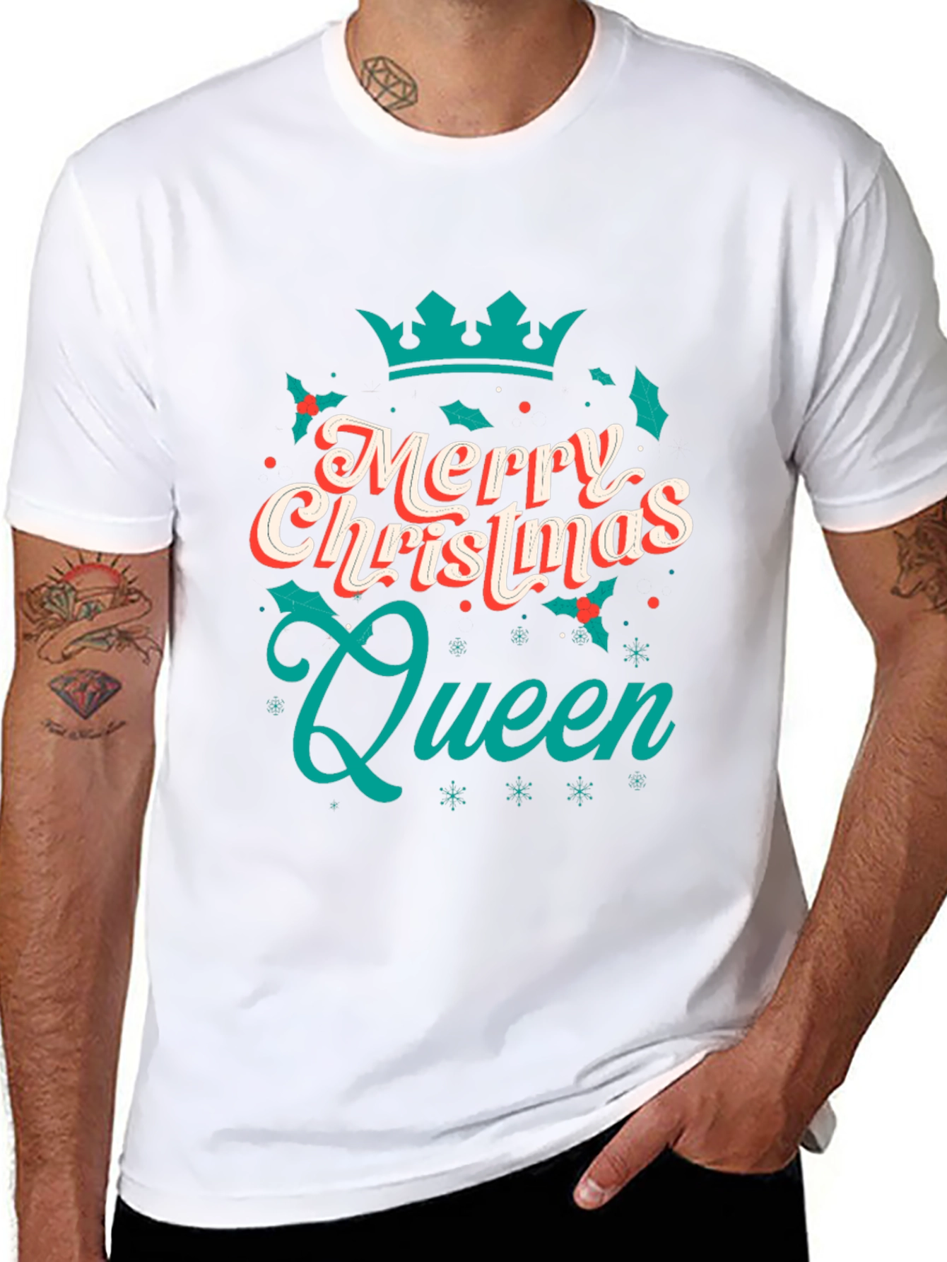 Merry Christmas Queen Graphic Tee