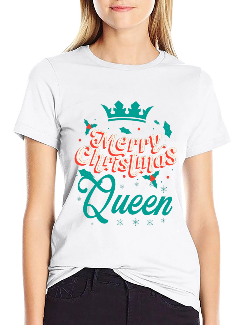 Merry Christmas Queen Graphic Tee