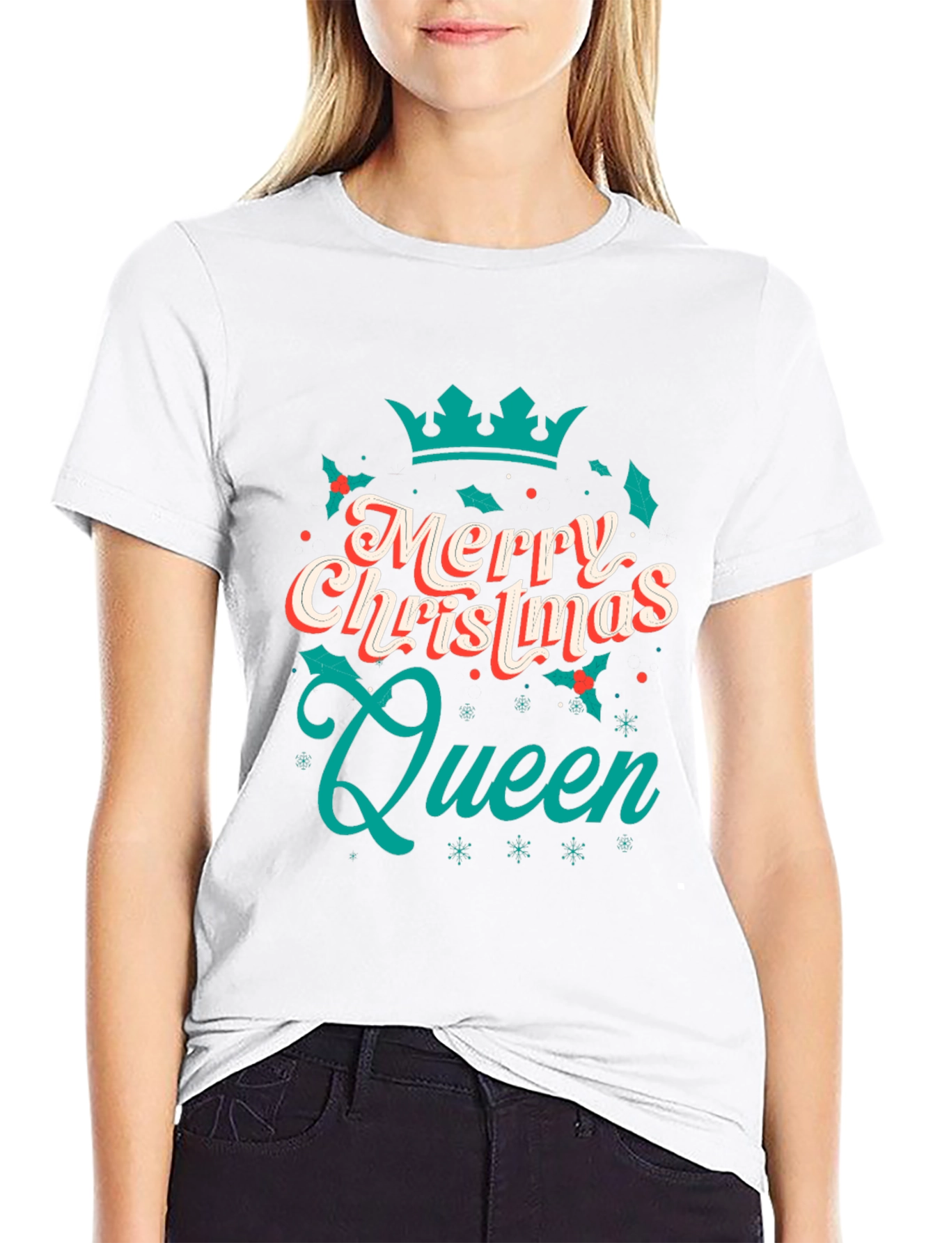 Merry Christmas Queen Graphic Tee