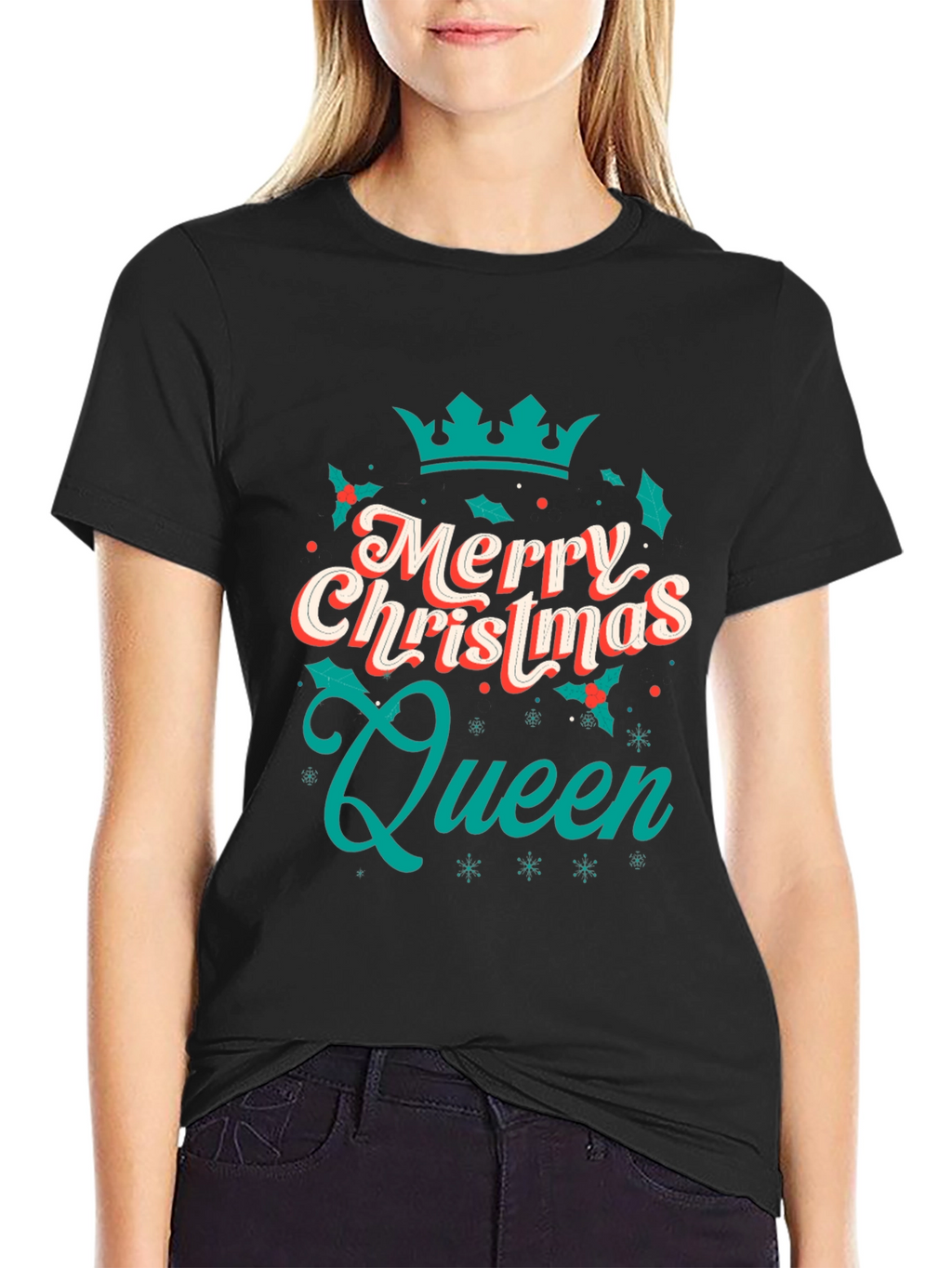 Merry Christmas Queen Graphic Tee