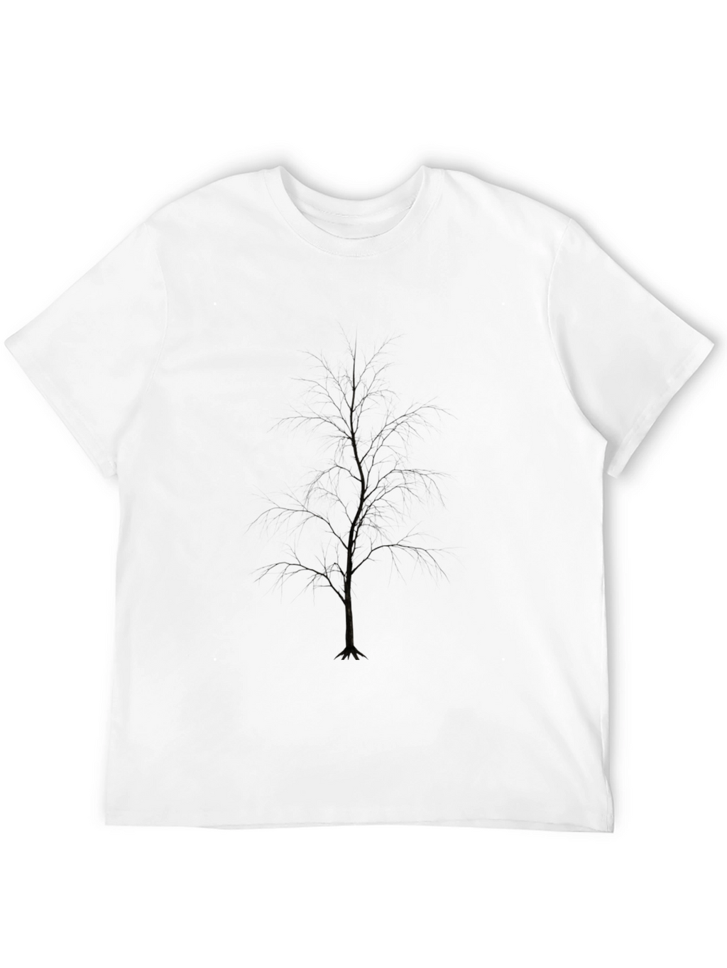 Black Tree Graphic Tee - Casual Style