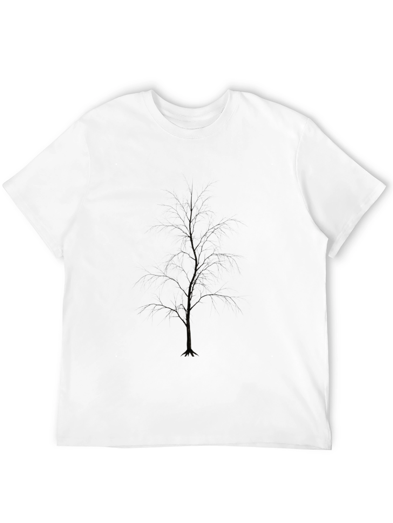 Black Tree Graphic Tee - Casual Style