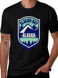 Glacier Bay Alaska Tee - Nature Graphic T-Shirt