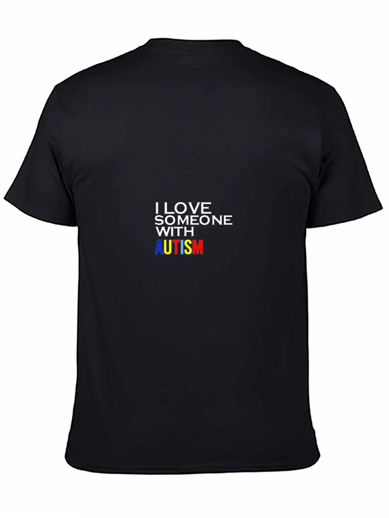 Autism Awareness T-Shirt - I Love Someone With Autism