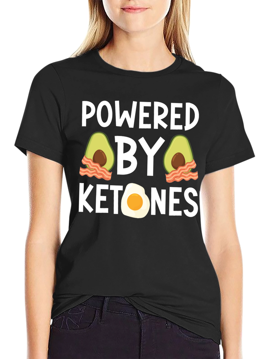 Powered by Ketones Graphic Tee