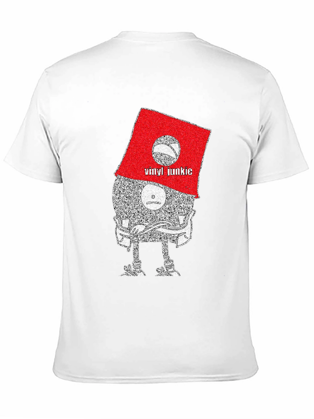 Vinyl Junkie Graphic Tee - Music Lovers T-Shirt
