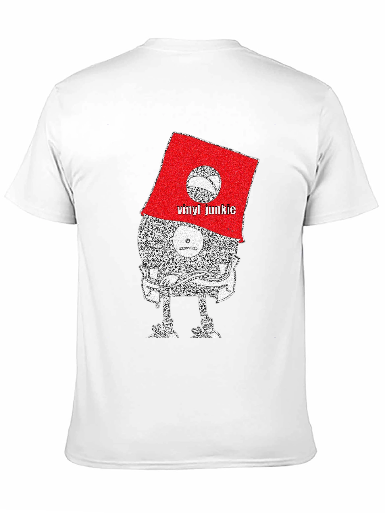 Vinyl Junkie Graphic Tee - Music Lovers T-Shirt