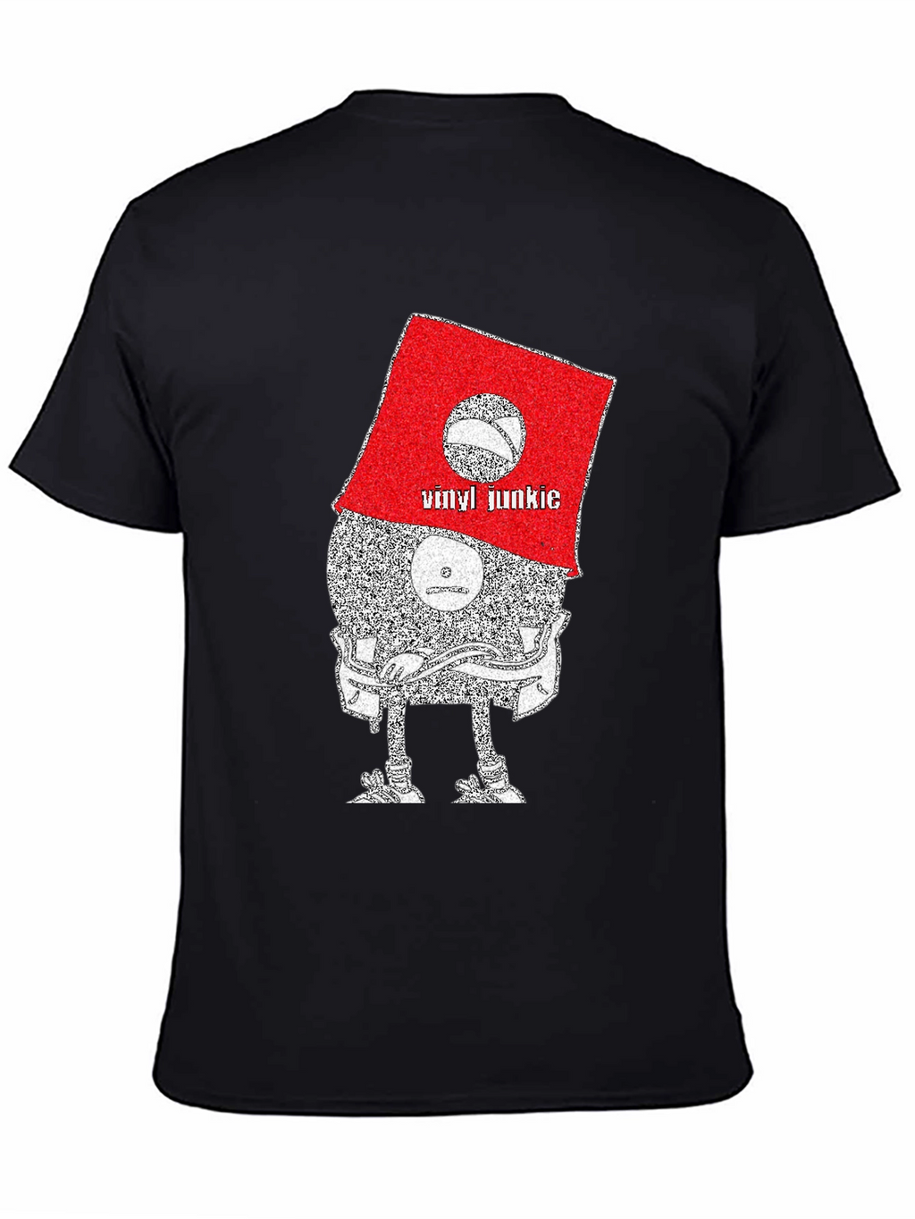 Vinyl Junkie Graphic Tee - Music Lovers T-Shirt