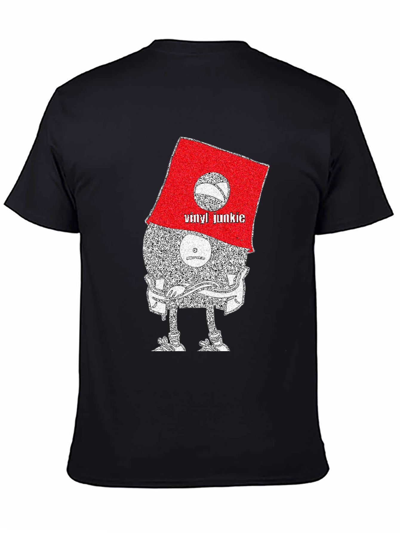 Vinyl Junkie Graphic Tee - Music Lovers T-Shirt