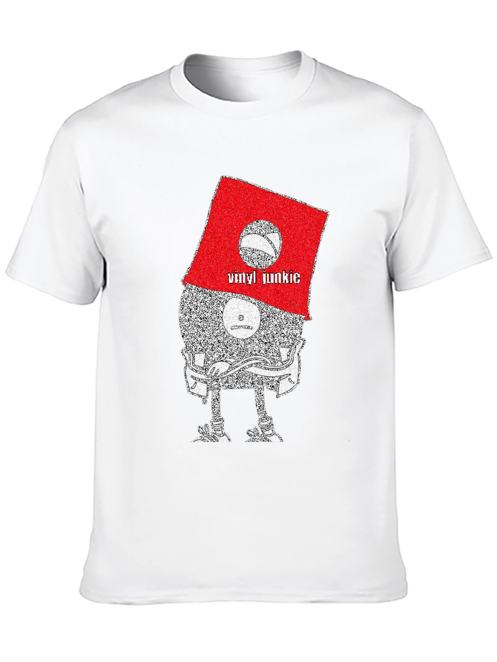 Vinyl Junkie Graphic Tee - Music Lovers T-Shirt