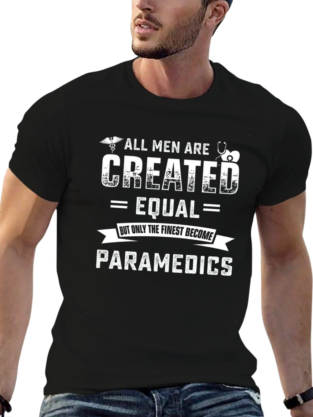 Paramedic T-Shirt - All Men Are Created Equal