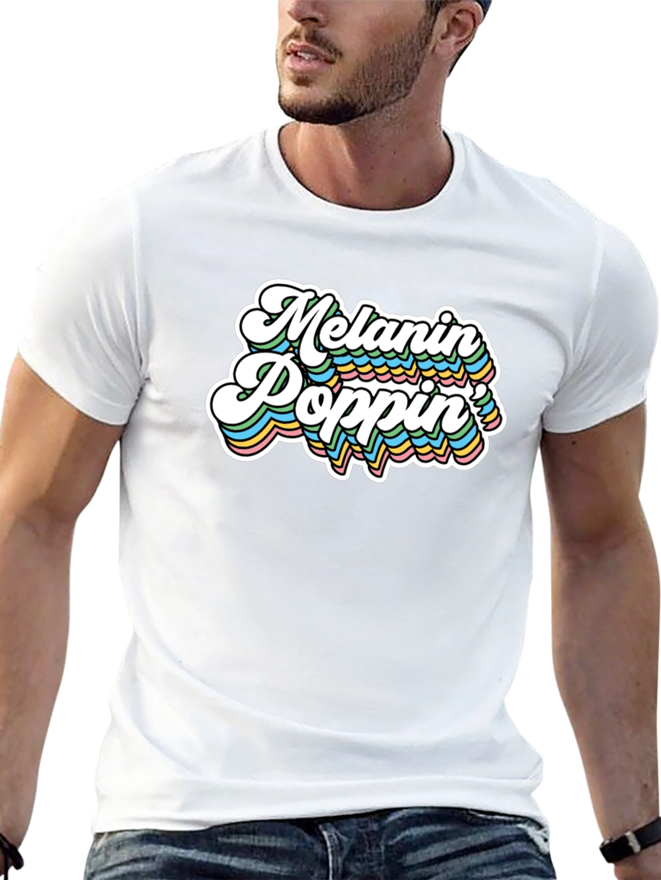 Melanin Poppin Graphic Tee