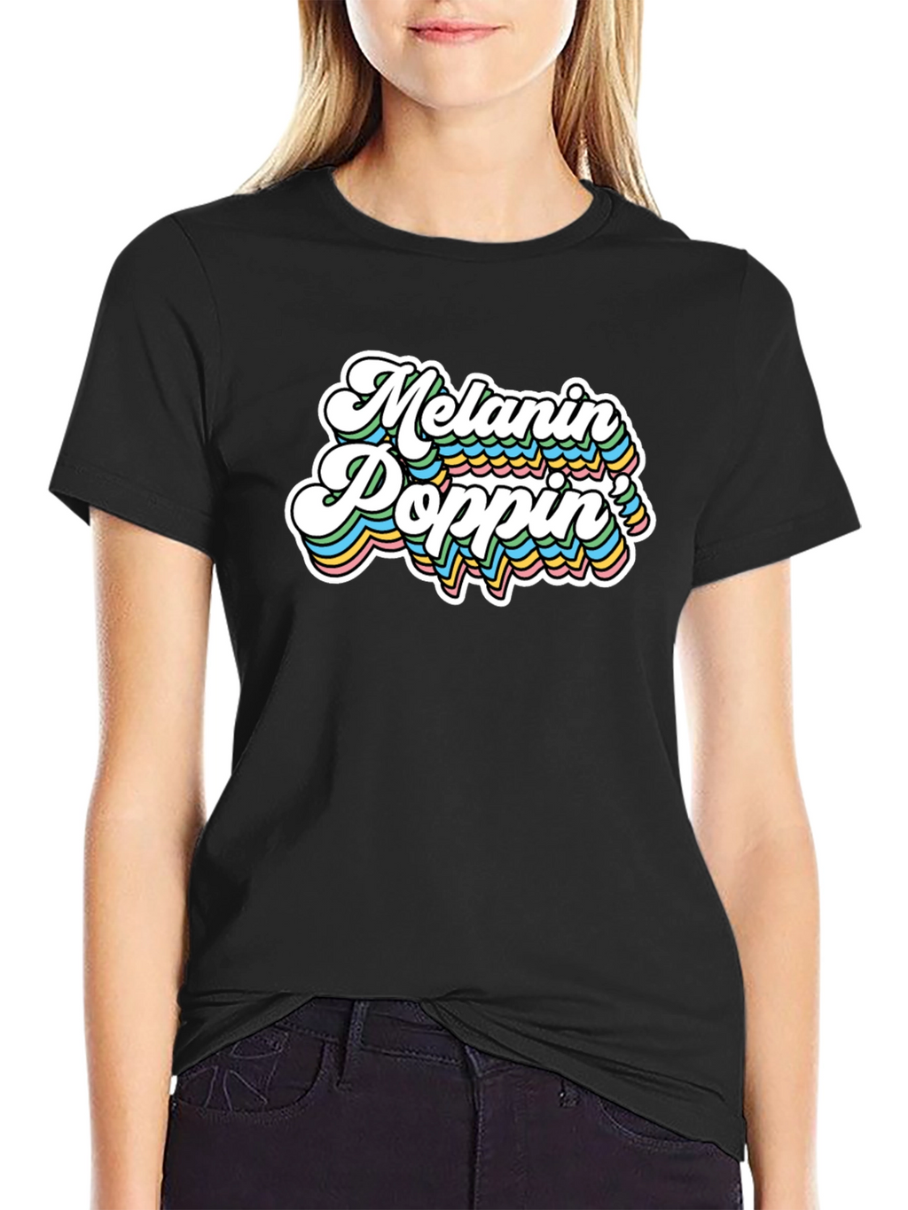 Melanin Poppin Graphic Tee