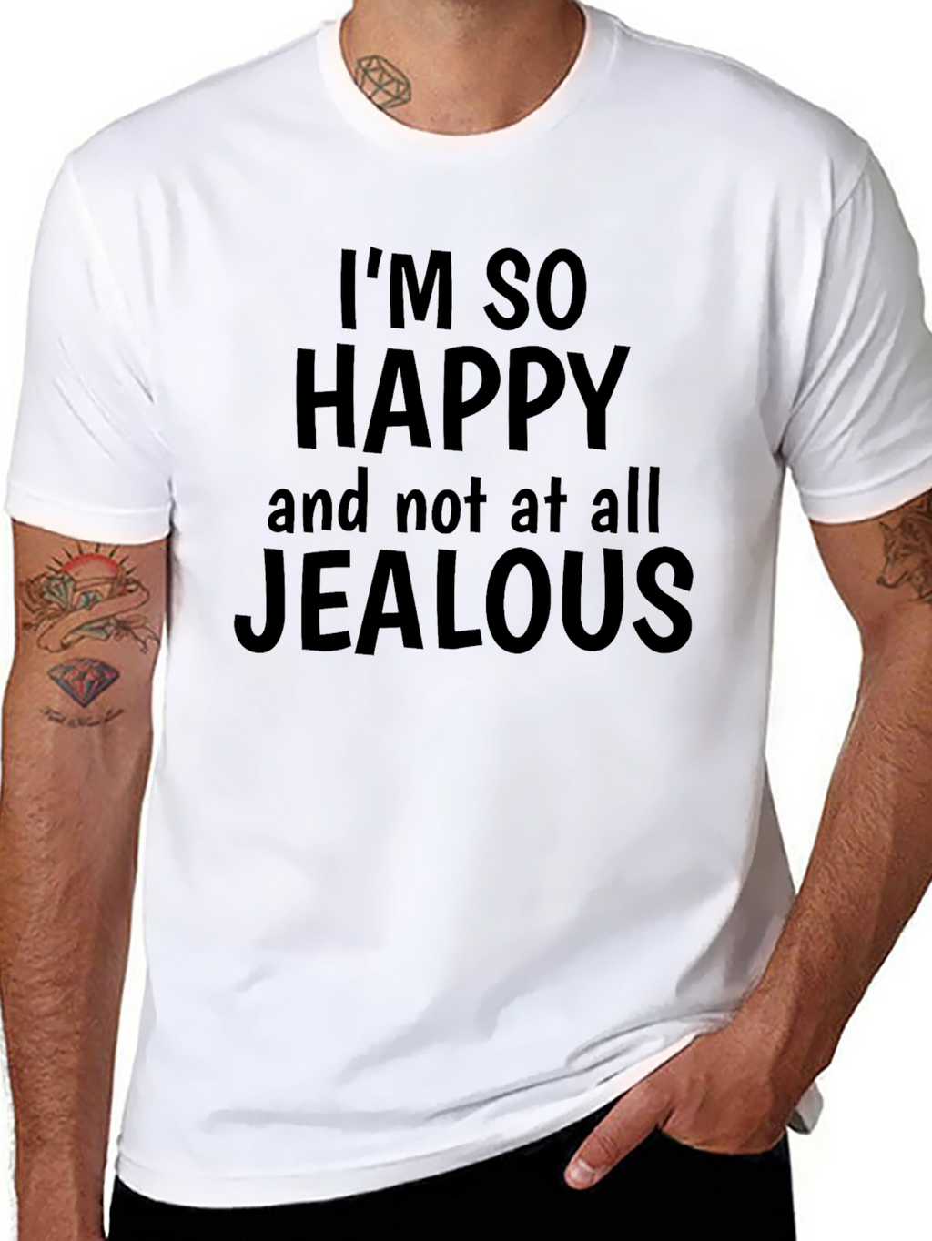 Funny Im So Happy Graphic T-Shirt