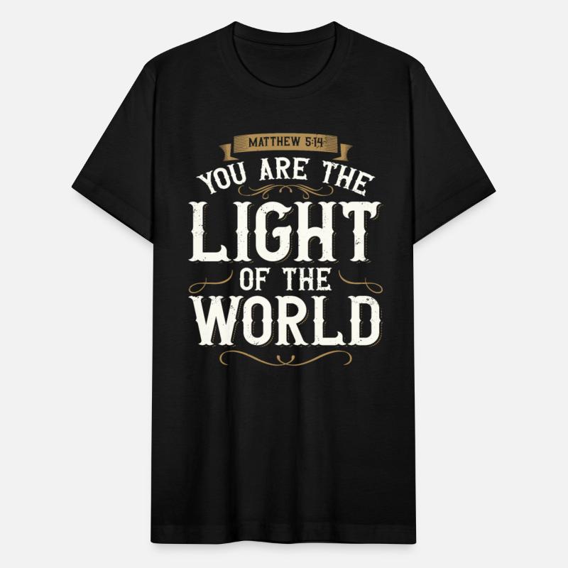 You Are The Light of The World Bible Verse Jesus
