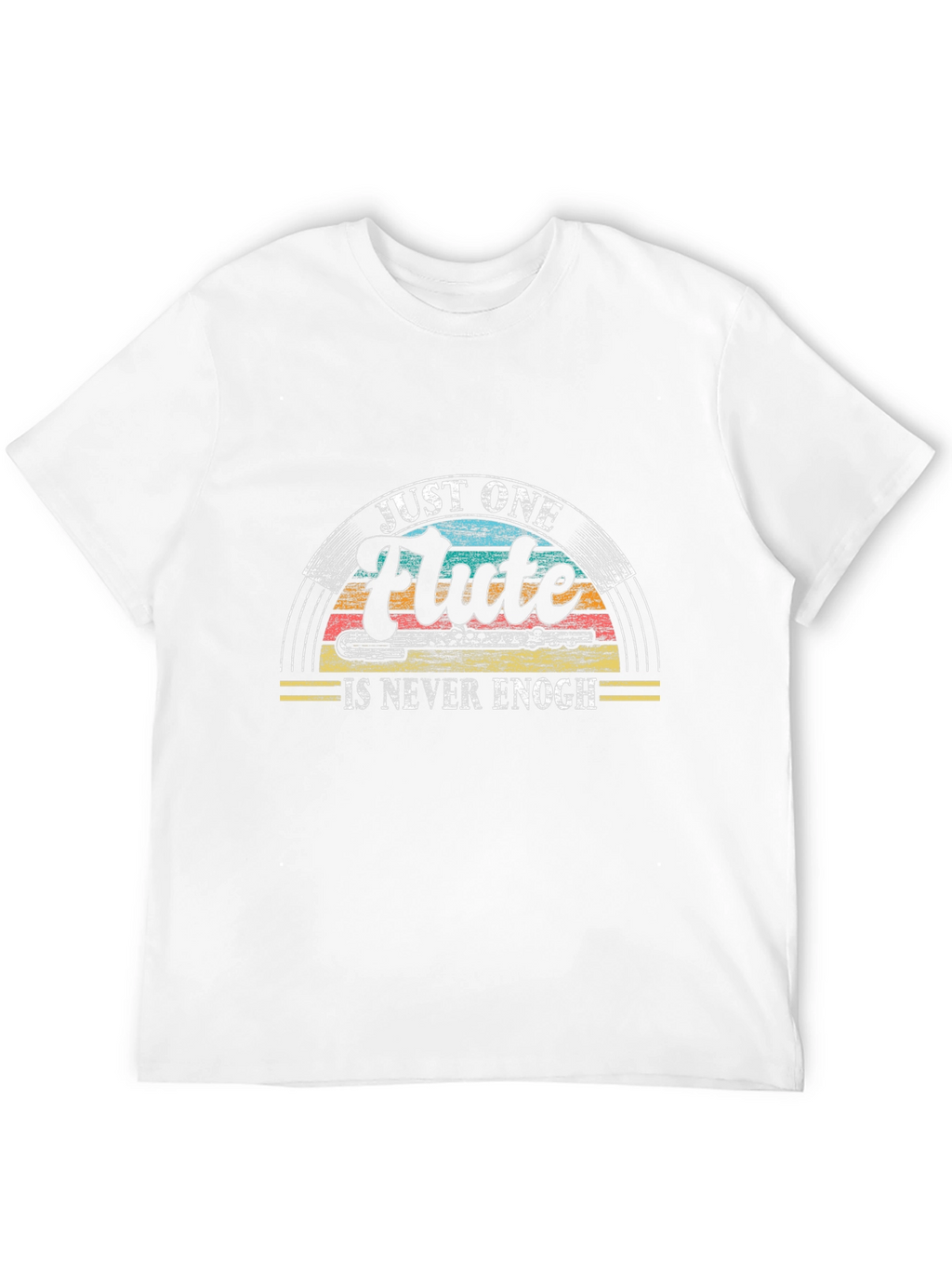 Just One Flute Black Graphic Tee