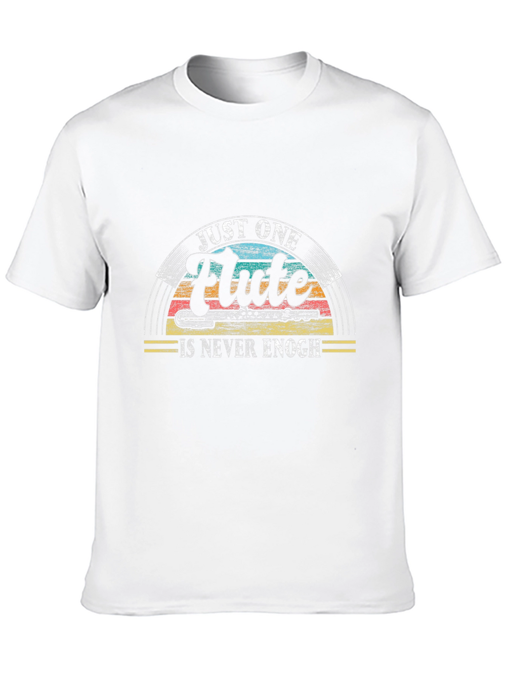 Just One Flute Black Graphic Tee