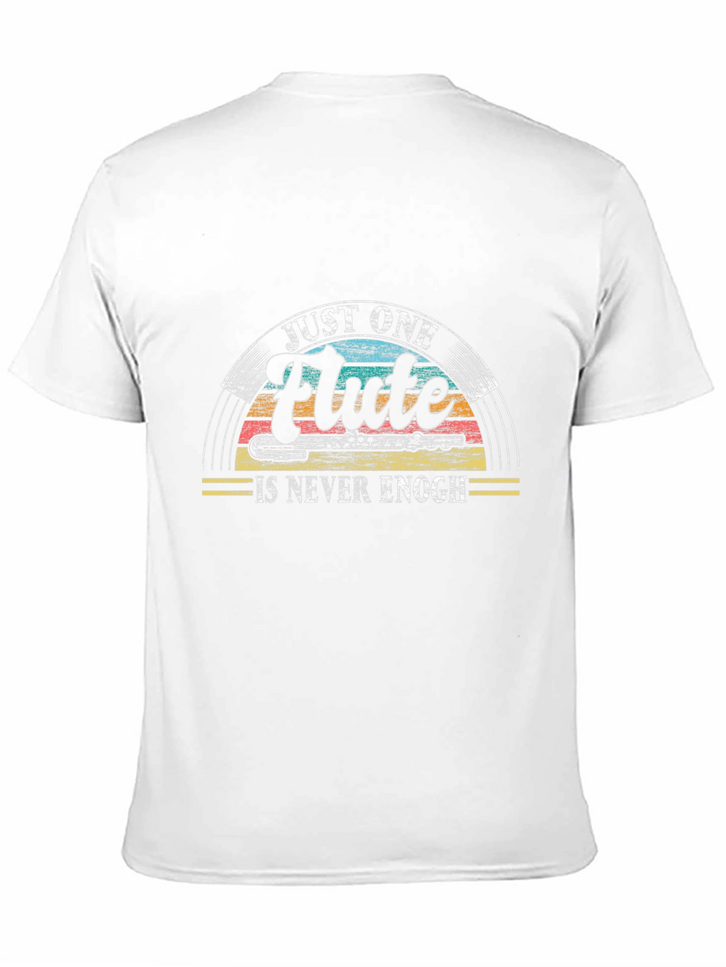 Just One Flute Black Graphic Tee