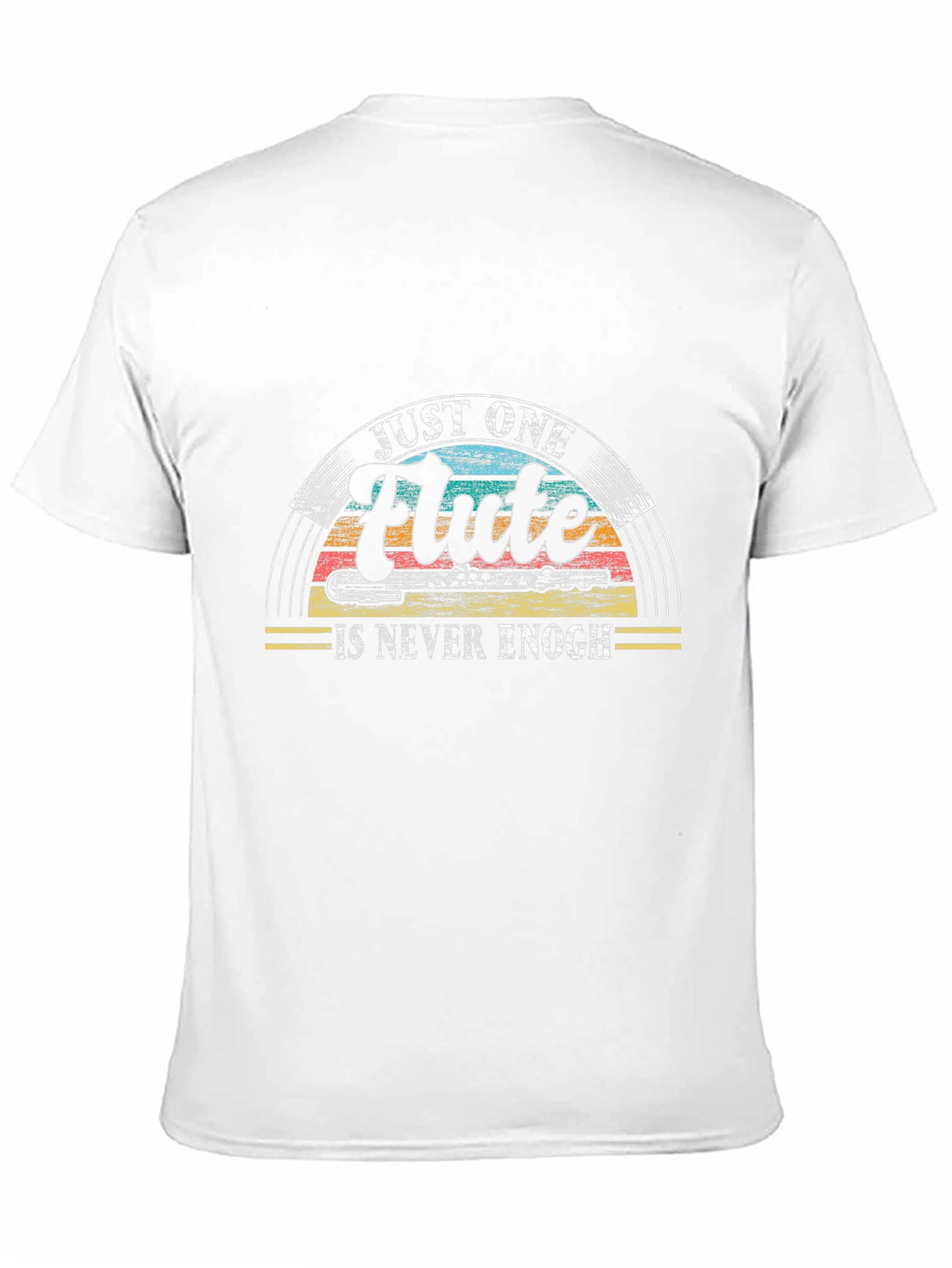 Just One Flute Black Graphic Tee