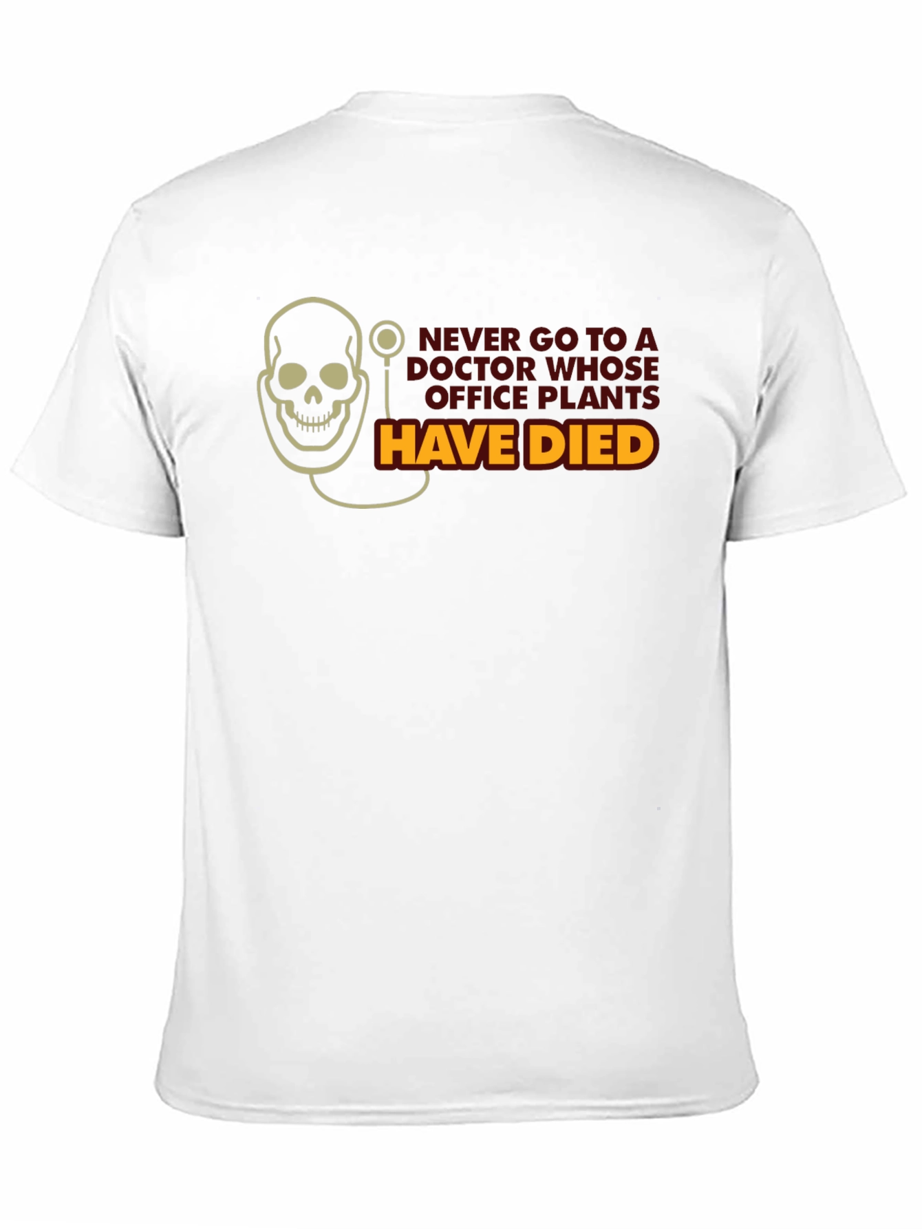 Humorous Dead Plants Graphic T-Shirt