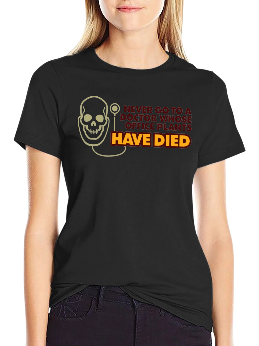 Humorous Dead Plants Graphic T-Shirt