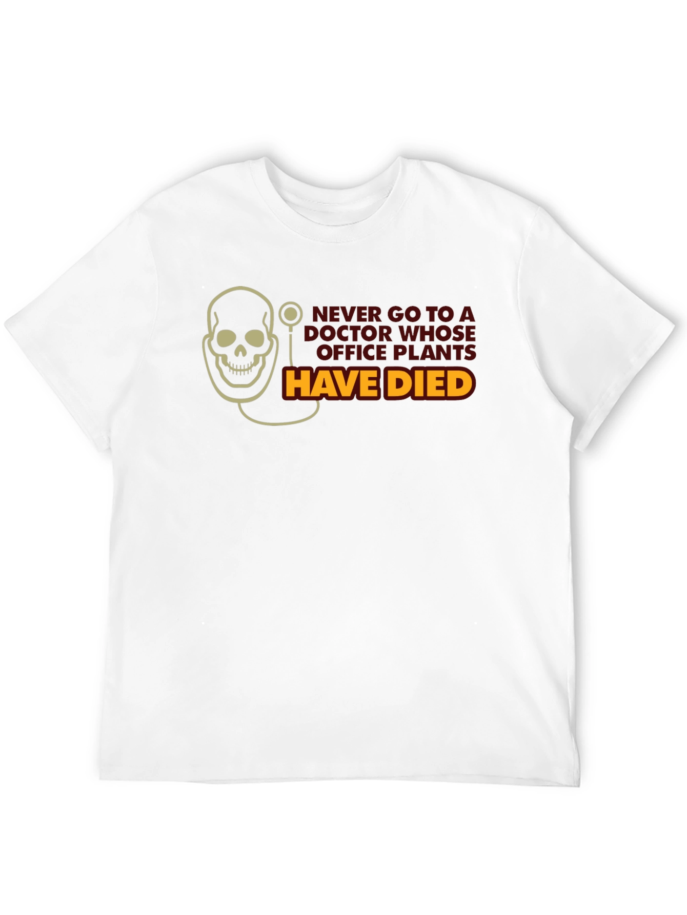 Humorous Dead Plants Graphic T-Shirt