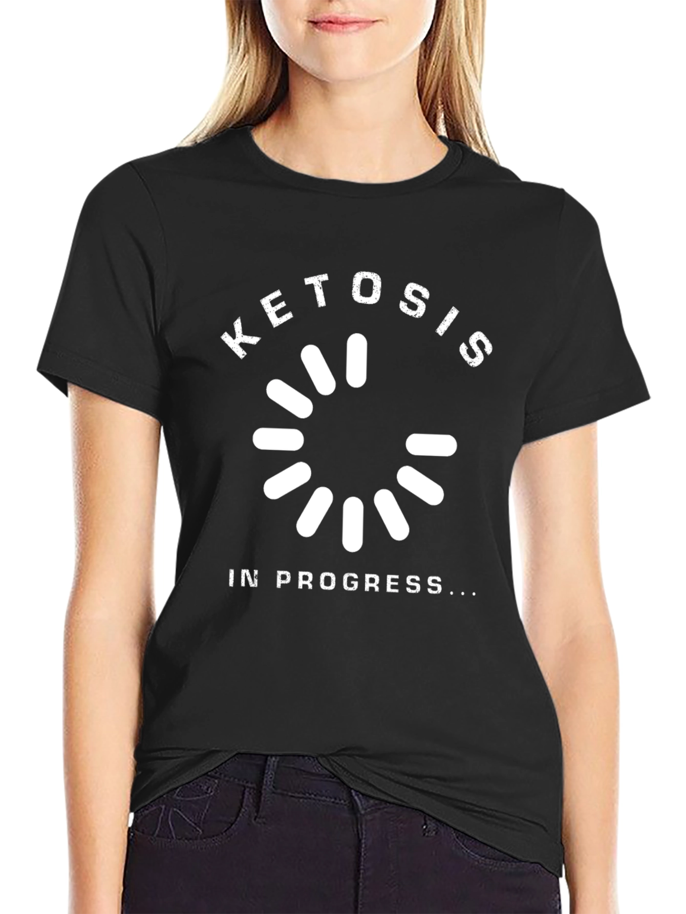 Ketosis In Progress T-Shirt Funny Diet Tee