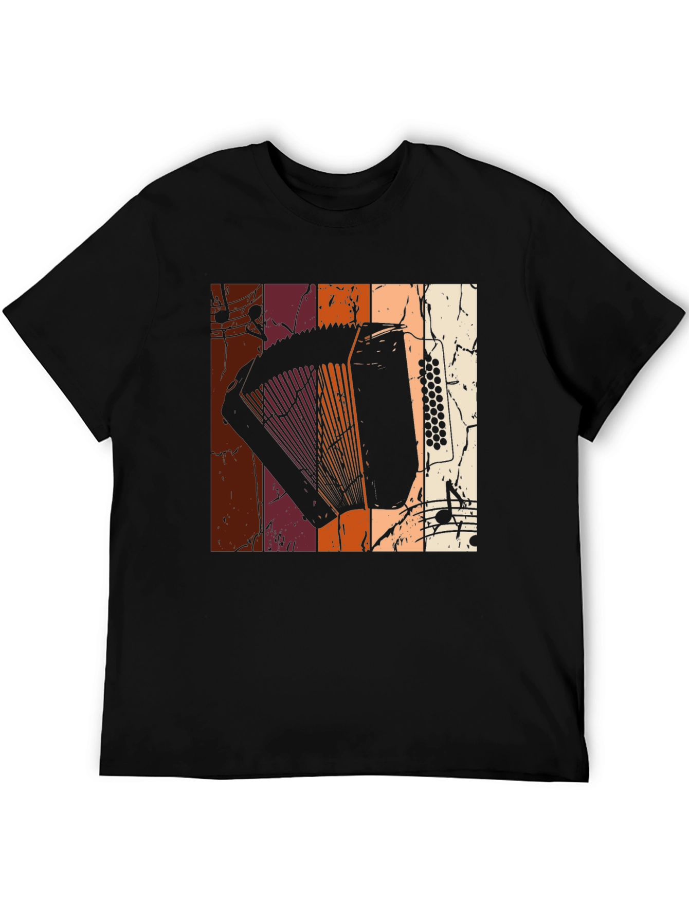 Retro Accordion Music T-Shirt