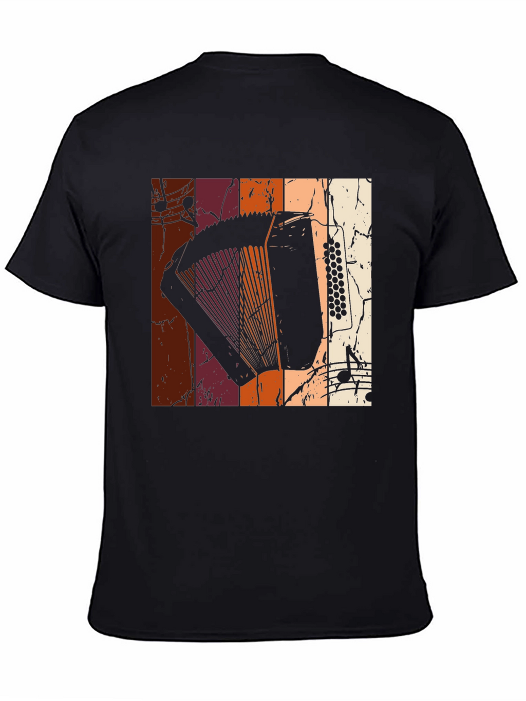 Retro Accordion Music T-Shirt