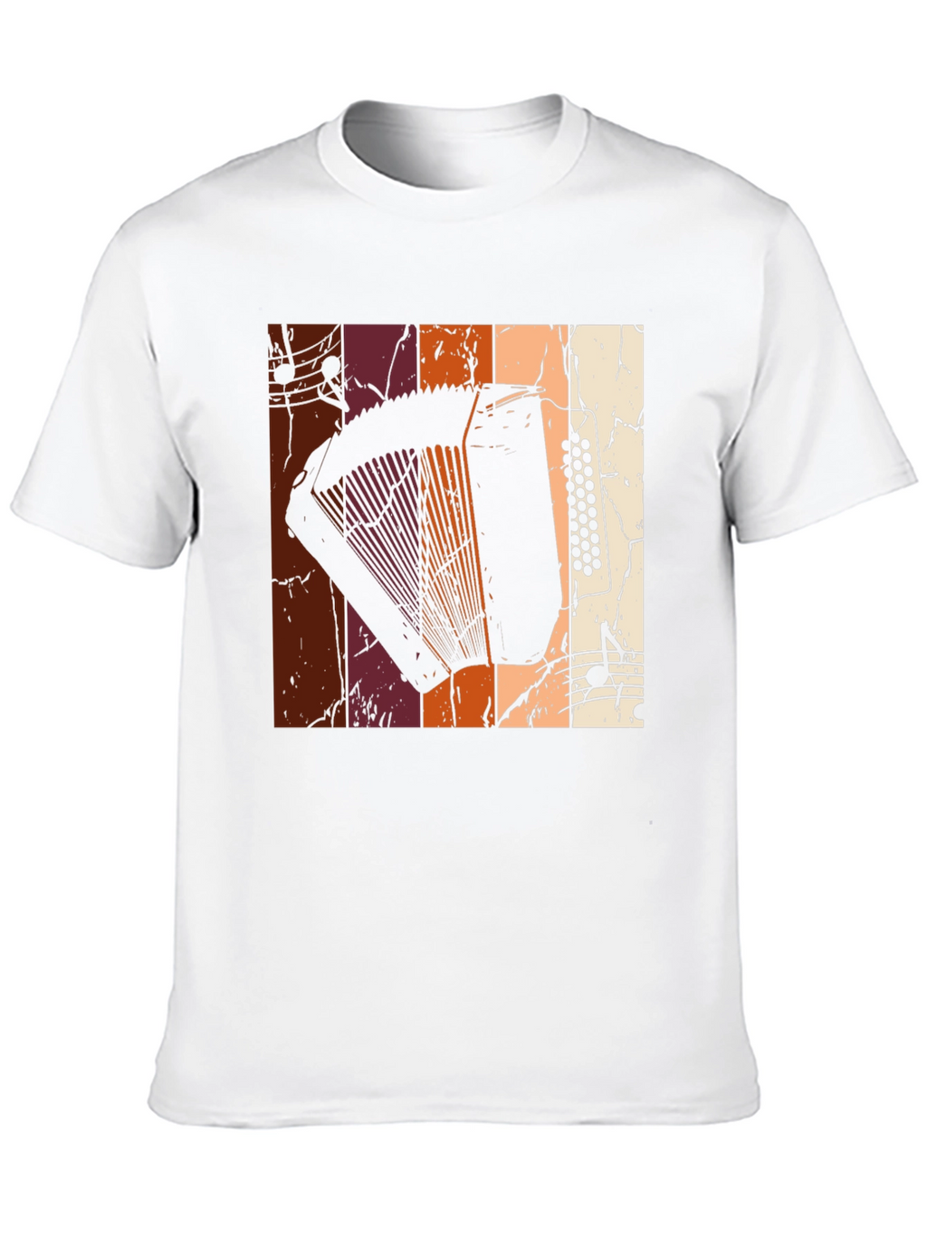 Retro Accordion Music T-Shirt