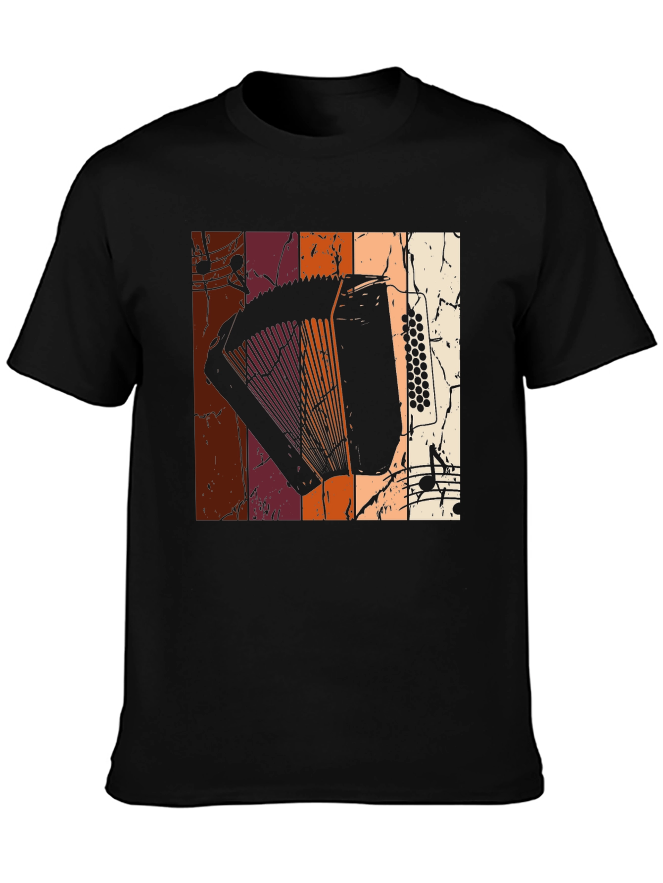 Retro Accordion Music T-Shirt