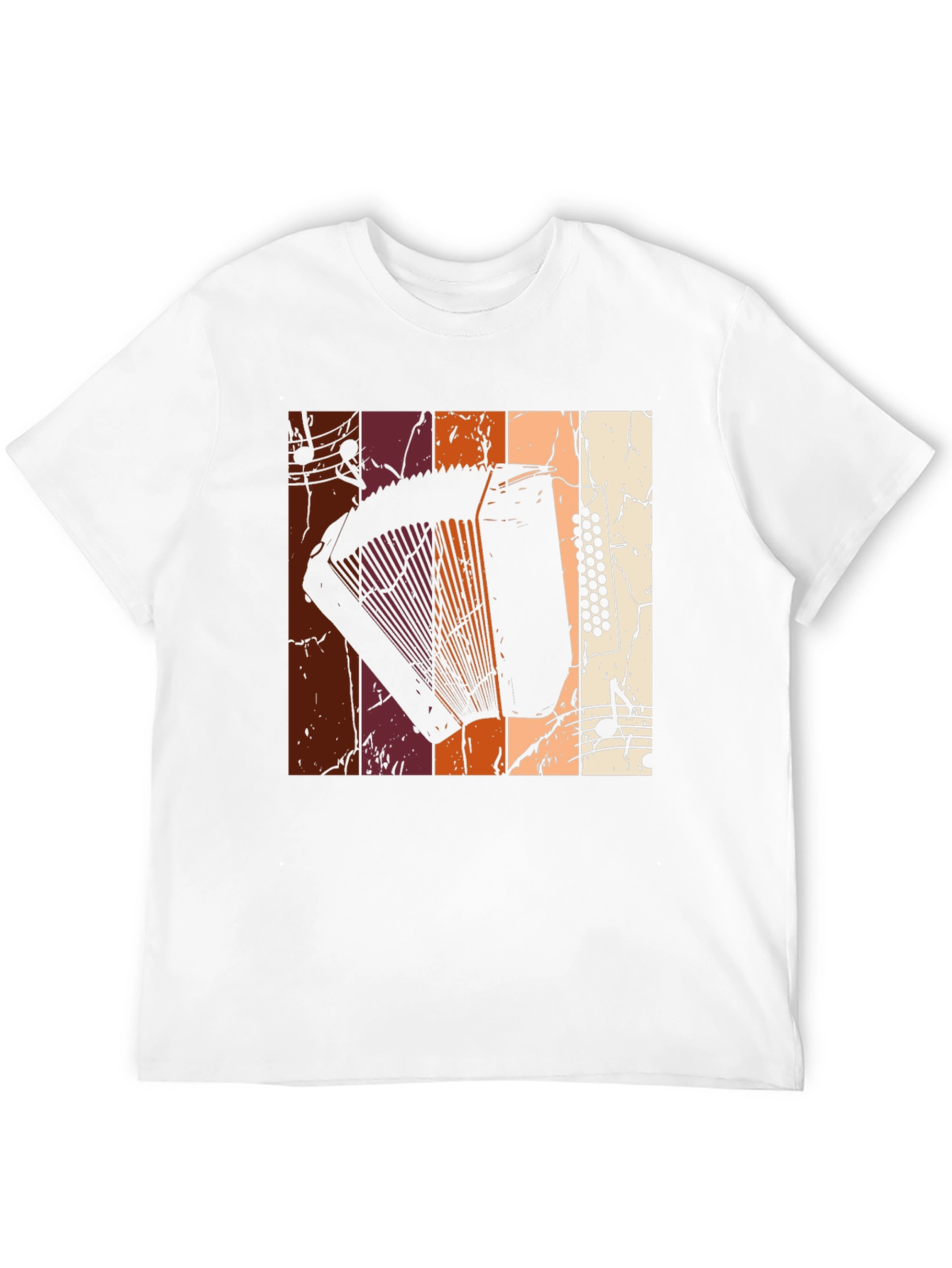 Retro Accordion Music T-Shirt
