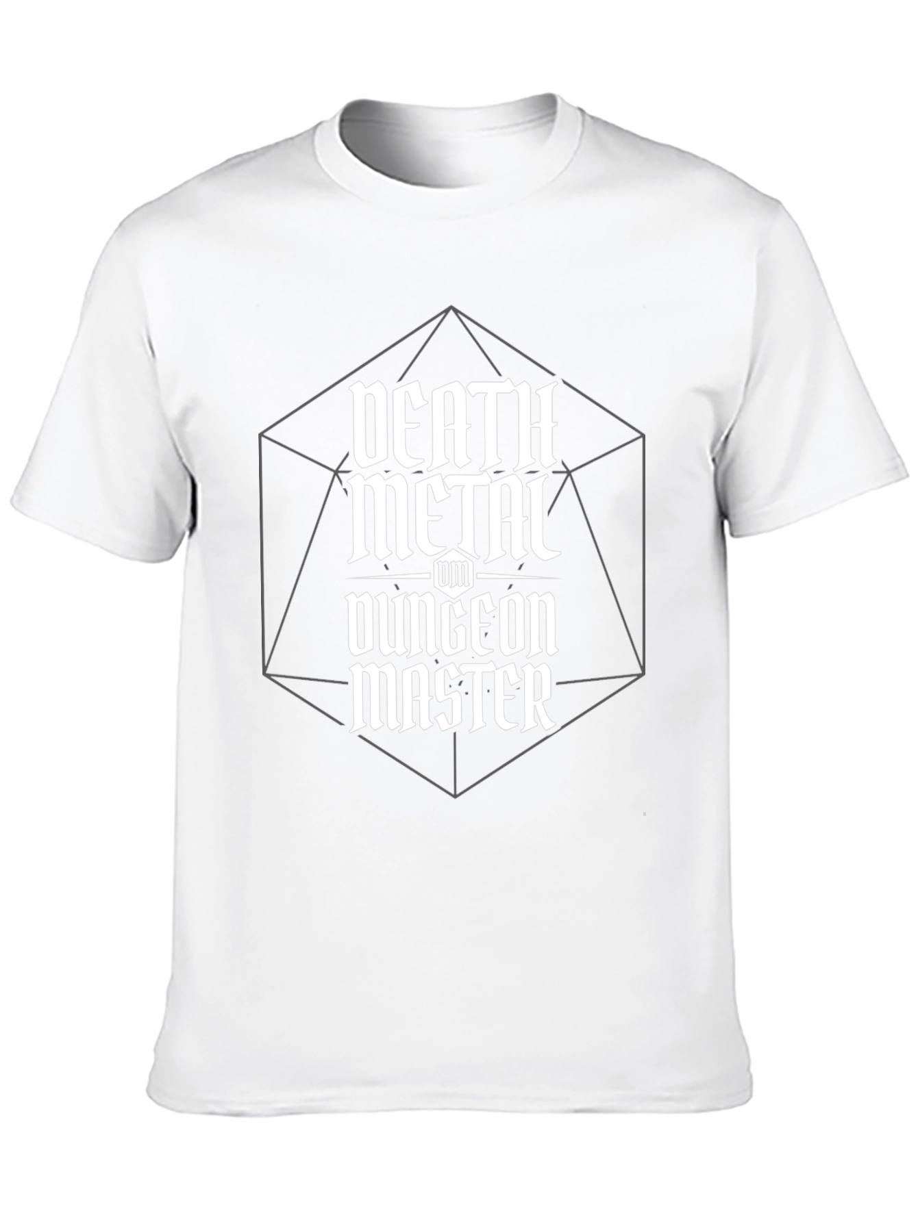 Death Metal Dungeon Master Graphic Tee