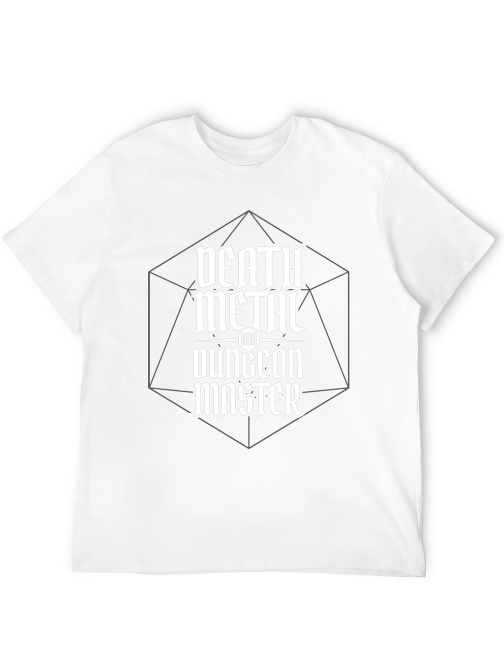 Death Metal Dungeon Master Graphic Tee