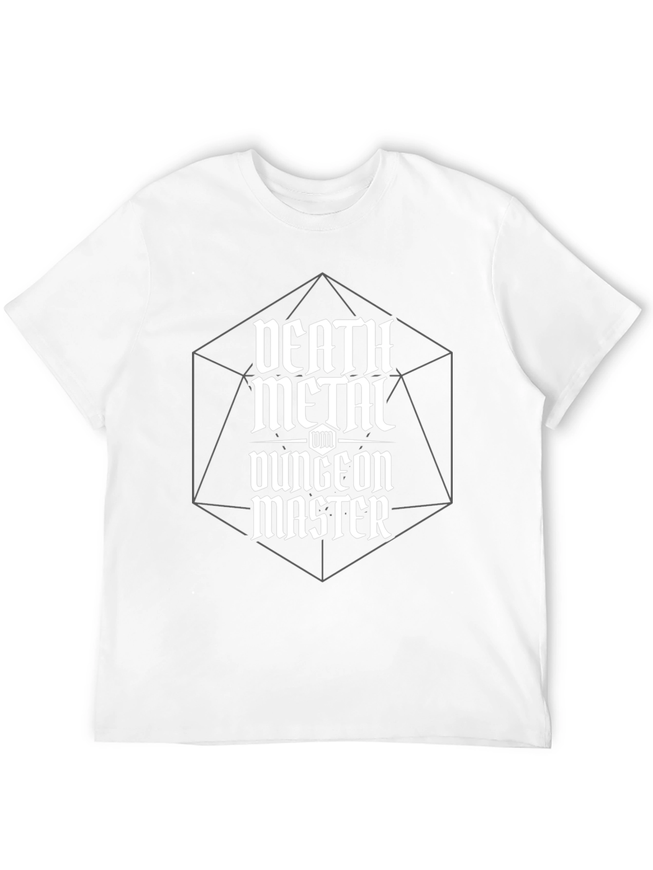 Death Metal Dungeon Master Graphic Tee