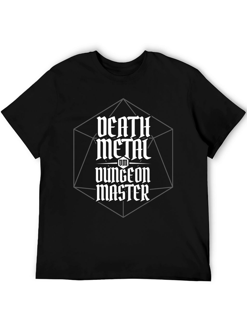 Death Metal Dungeon Master Graphic Tee