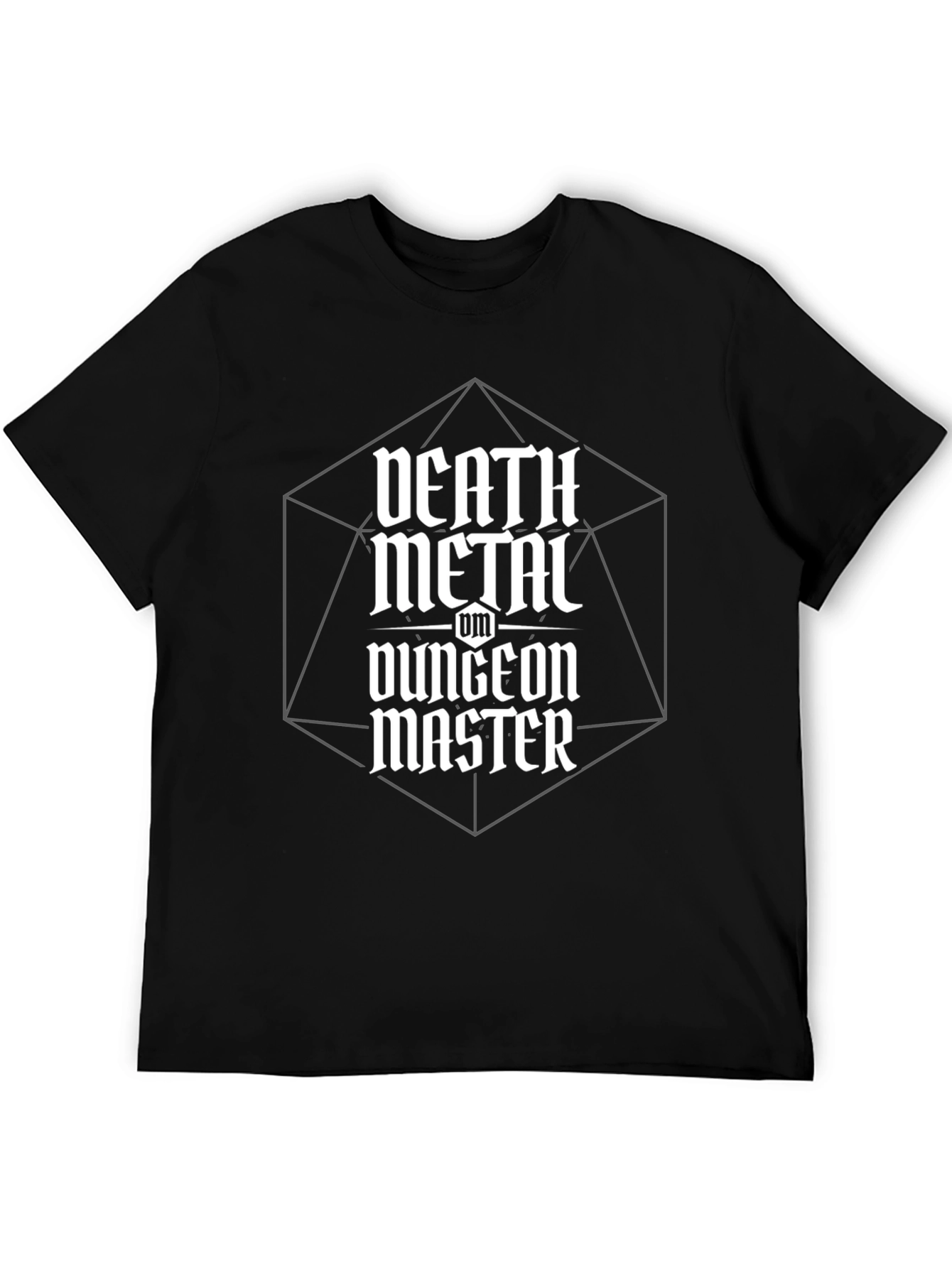 Death Metal Dungeon Master Graphic Tee