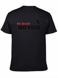 No Blood No Foul Graphic Tee - Black