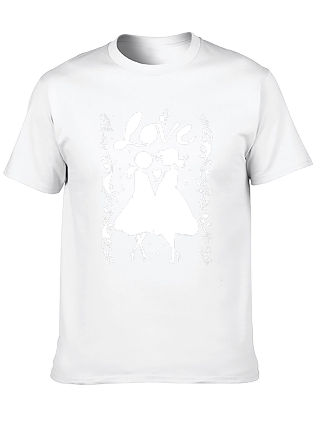 Love Silhouette Graphic T-Shirt