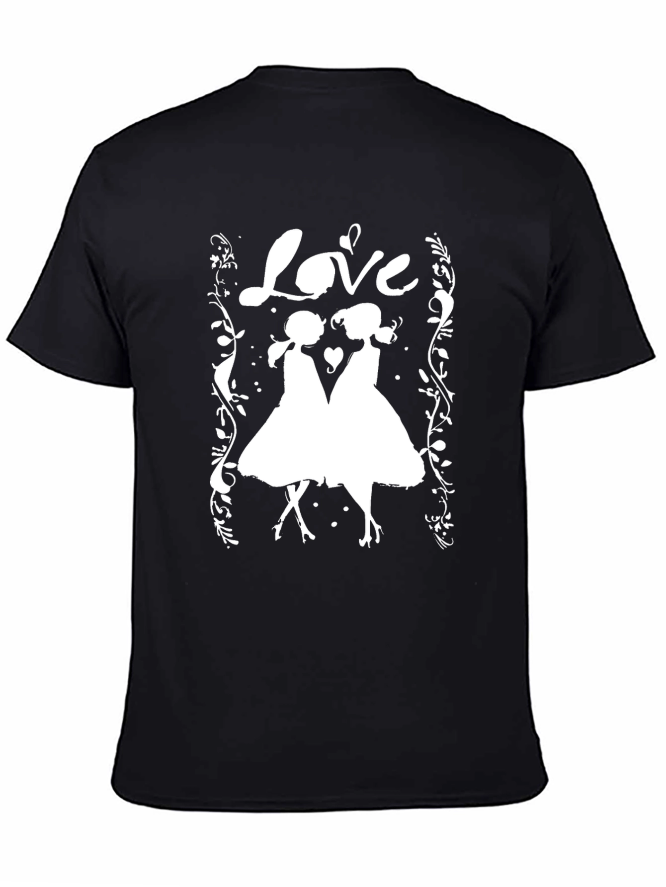 Love Silhouette Graphic T-Shirt