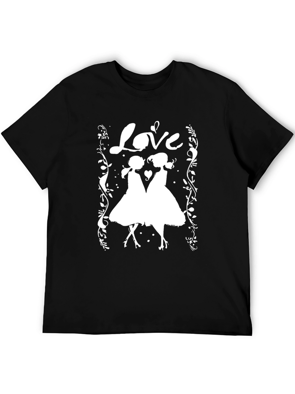 Love Silhouette Graphic T-Shirt
