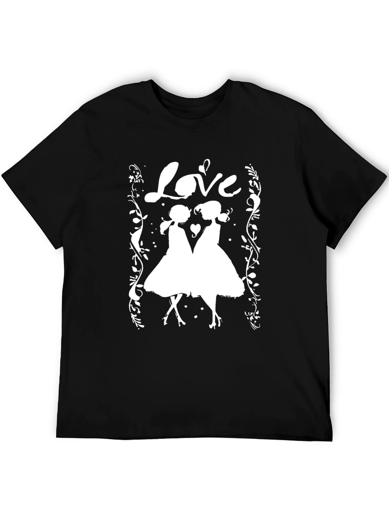 Love Silhouette Graphic T-Shirt