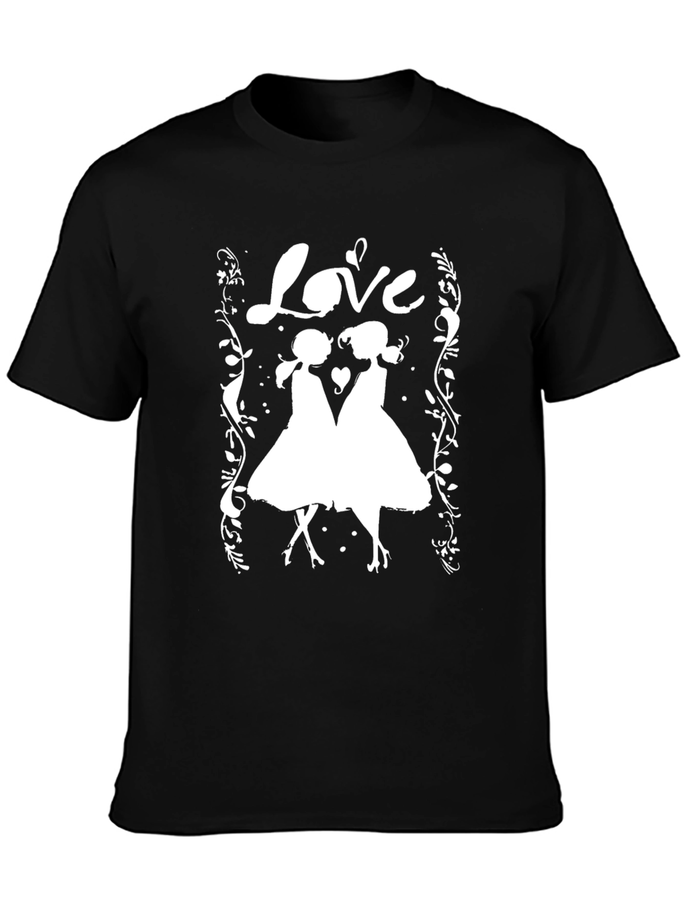Love Silhouette Graphic T-Shirt
