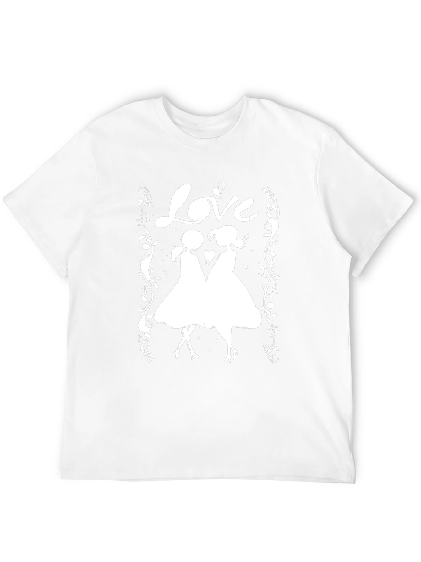 Love Silhouette Graphic T-Shirt