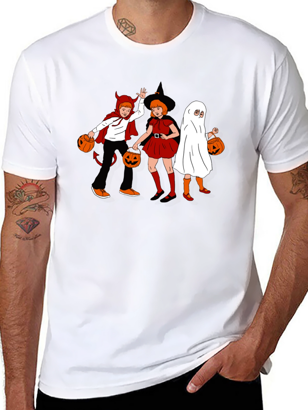 Halloween Costume T-Shirt: Spooky Kids