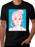 Graphic Tee - Woman Portrait