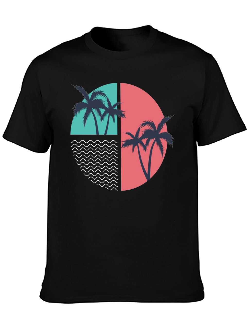 Retro Palm Tree Graphic Tee