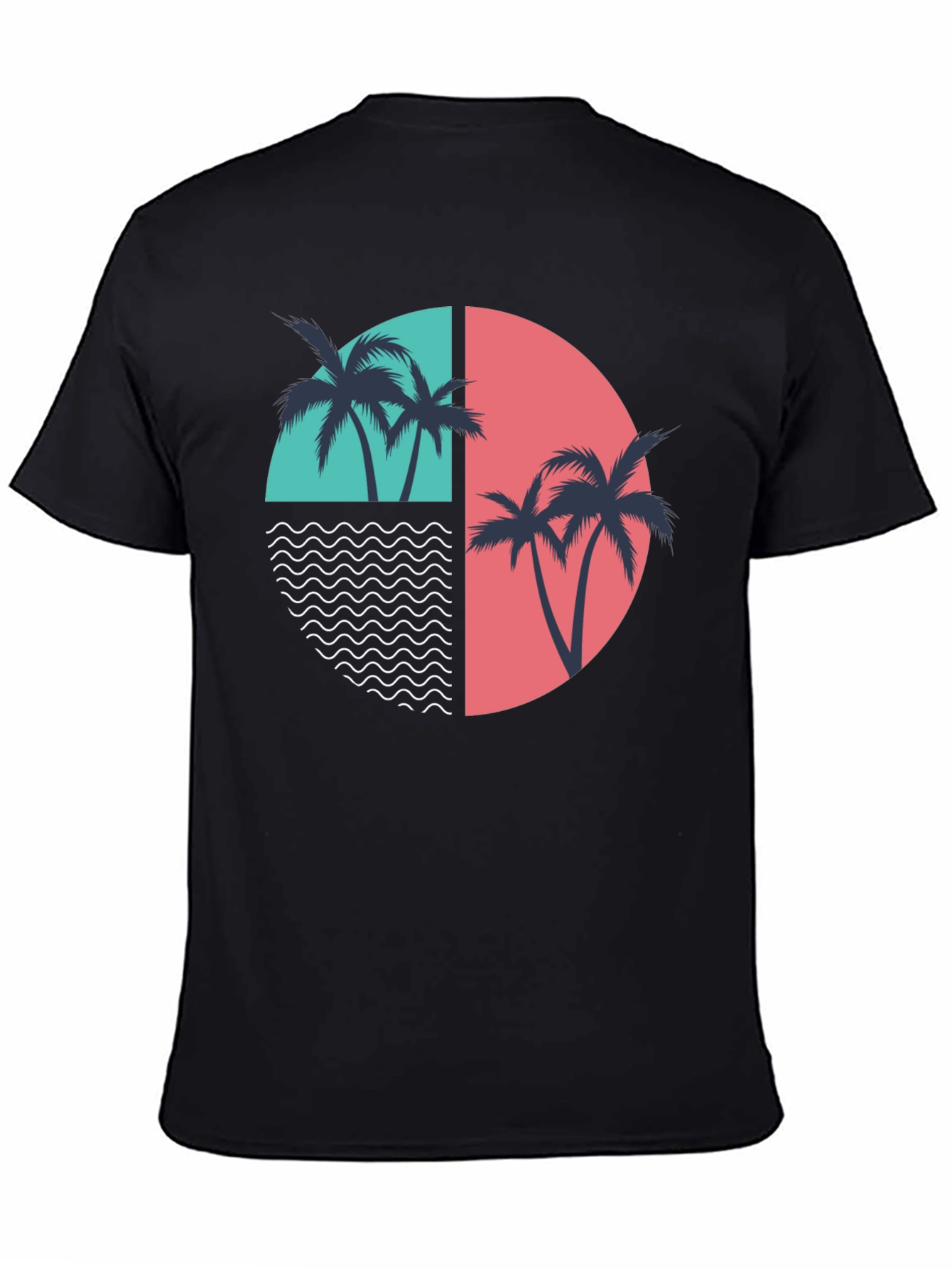 Retro Palm Tree Graphic Tee